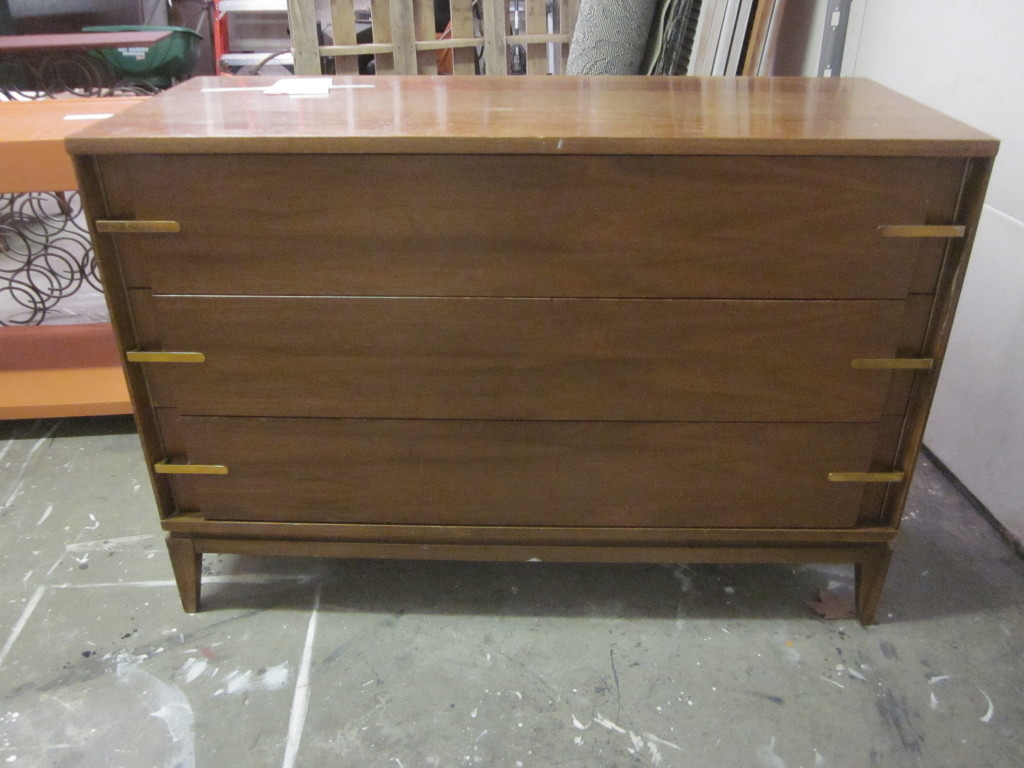 MCM Stained and Painted Dresser