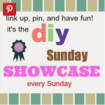 Link Party DIY Sunday Showcase