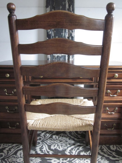 Ladderback chairs english chestnut