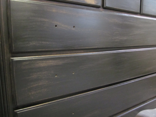 Antique Stained Black Dresser_IMG_6141