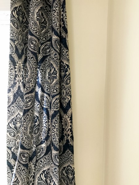 Blue Keegan Curtain panel