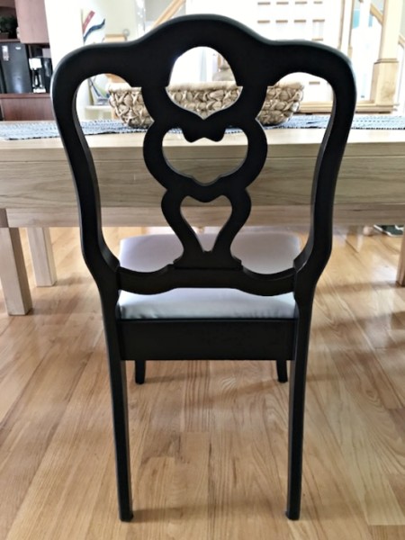 How to Fix a Broken Dining Chair Back, 6 black dining chairs
