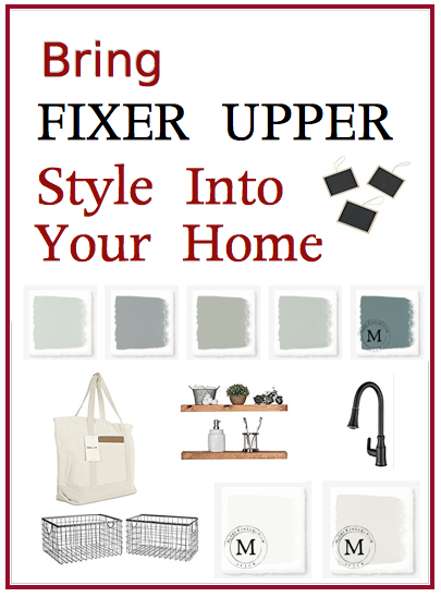 Bring fixer upper style into your home
