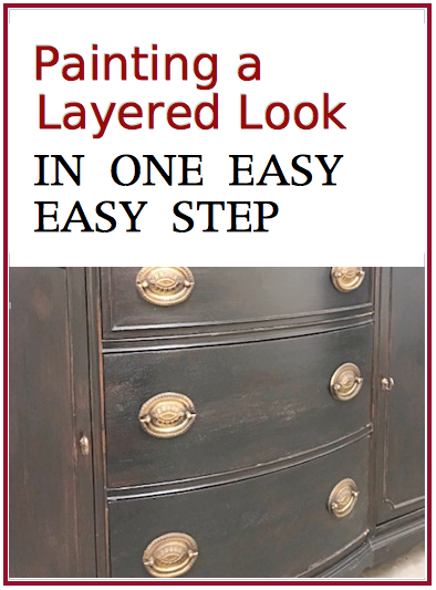 Painting a Layered Look in One Easy Step