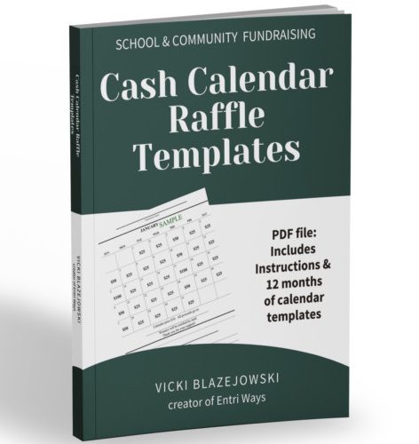 Cash Calendar Raffle Templates