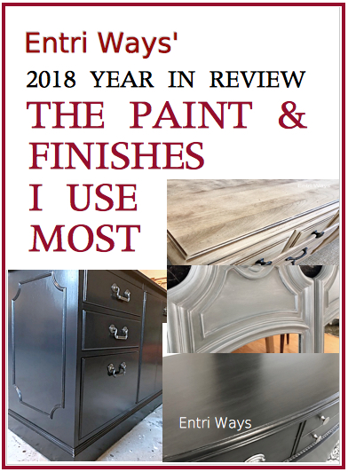 2018 Year in Review, Paint & Finishes I use most