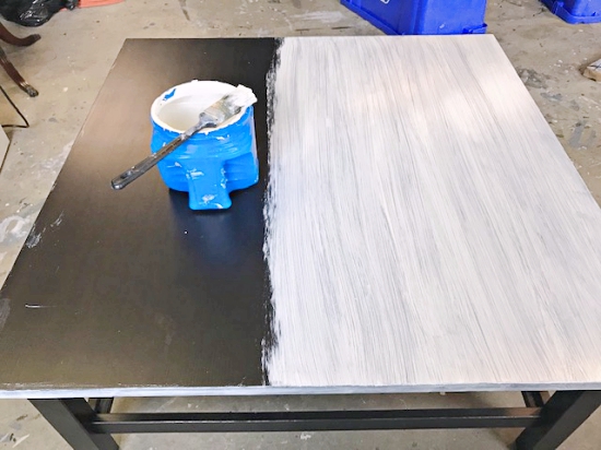 Painting an ikea table