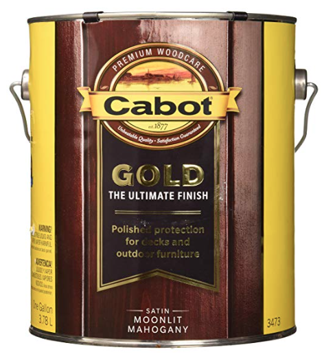Cabot gold stain