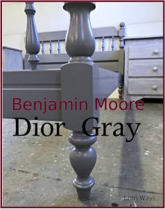 Dior Gray bed