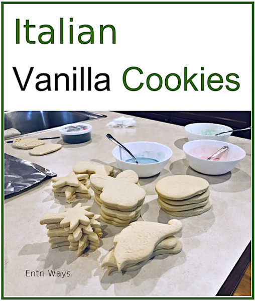 italian vanilla cookies