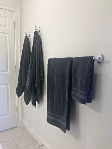 kids bathroom, towels from Target
