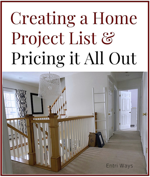 Creating a Home Project List