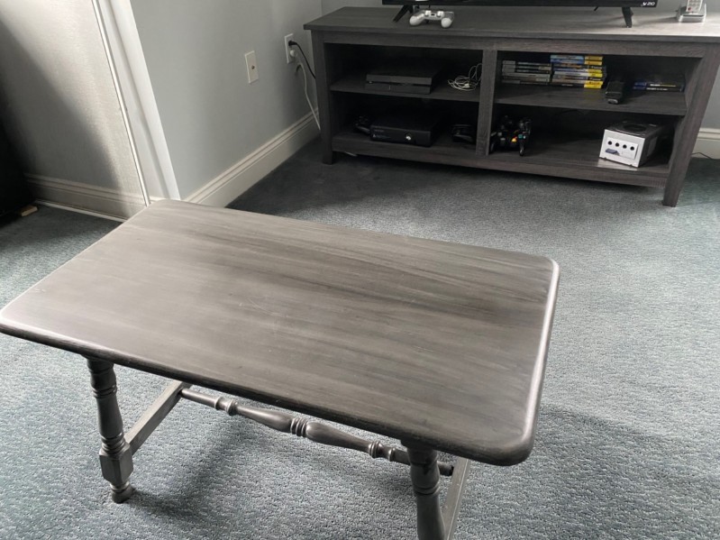 gray table