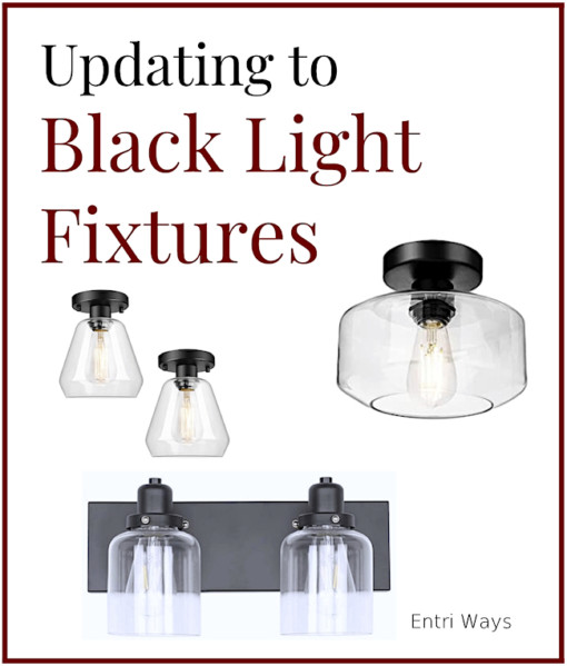 updating to black light fixtures