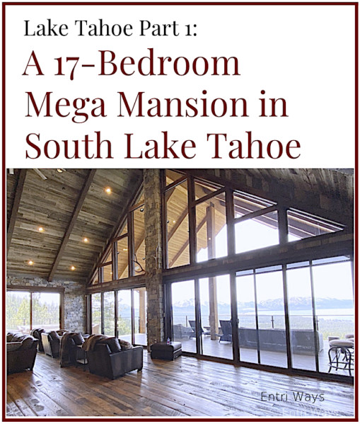 Lake Tahoe, 17 bedroom mega mansion in south lake tahoe