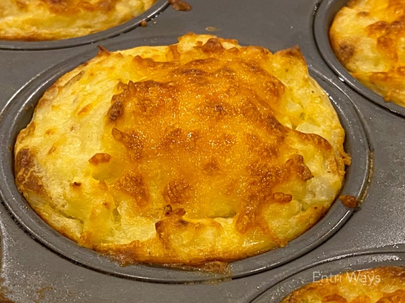 oven baked mashed potato cakes