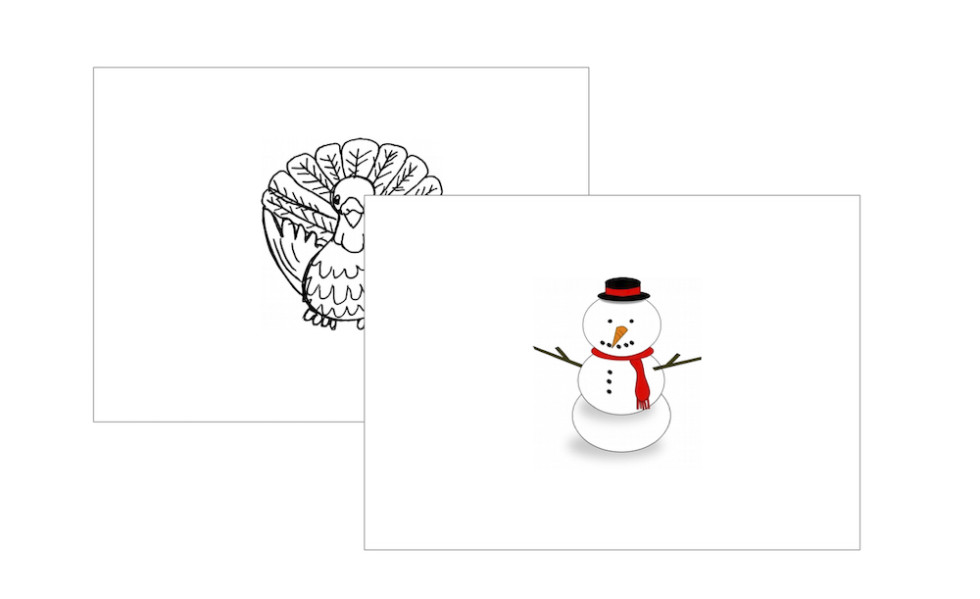 holiday cards fundraiser