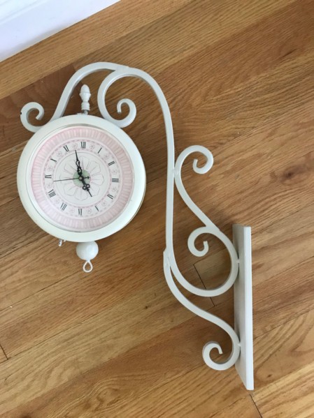 clock, online yard sale