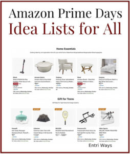 Amazon Idea Lists