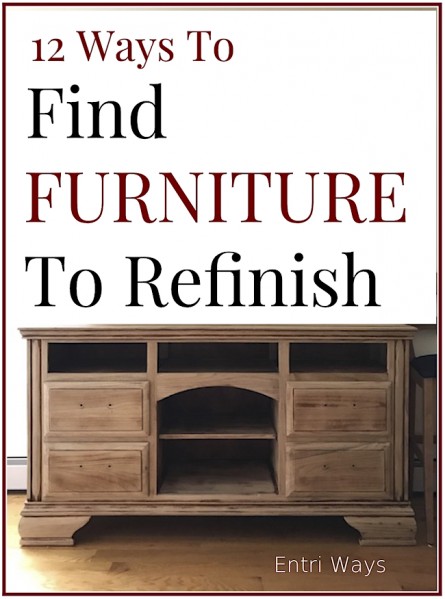 12 ways to find furniture to refinish