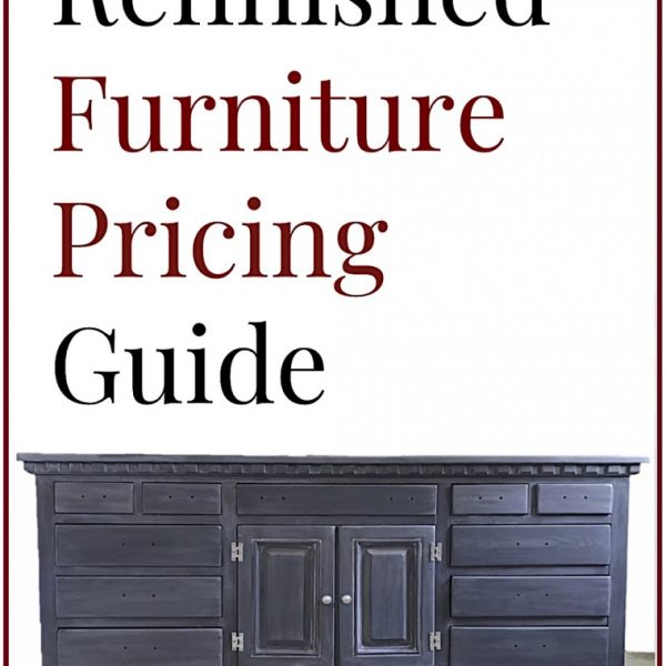 Refinished Furniture Pricing Guide