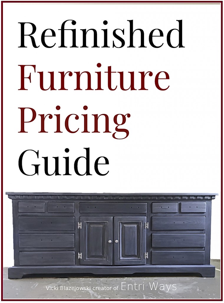 Refinished Furniture Pricing Guide