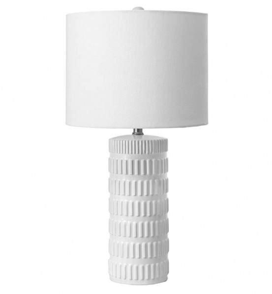 nuloom white ceramic table lamp