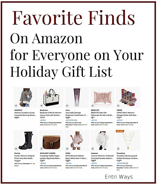favorite finds on Amazon for everyone on your holiday gift list