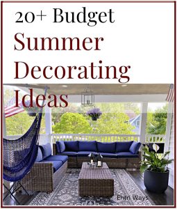 20+ Budget Summer Decorating Ideas | Entri Ways
